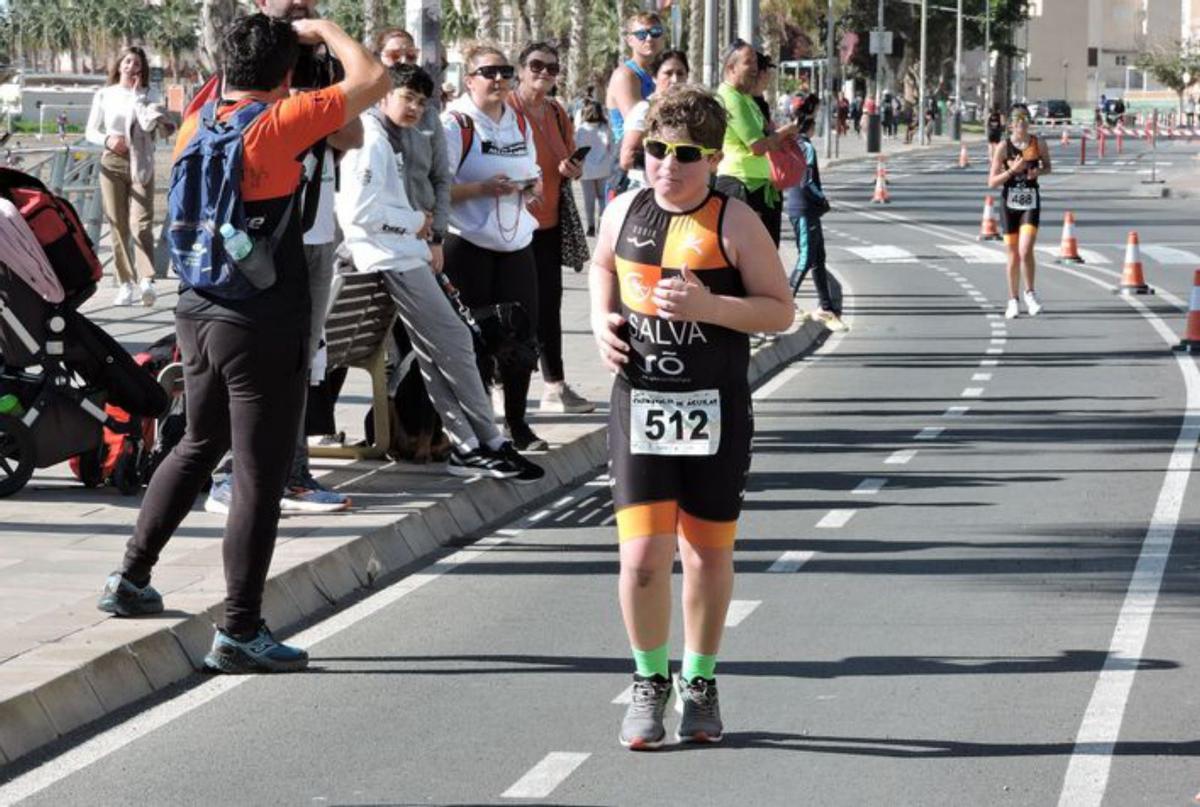 Marta Pintanel y David Cantero ganan el Duatlón de Águilas | JAIME ZARAGOZA 