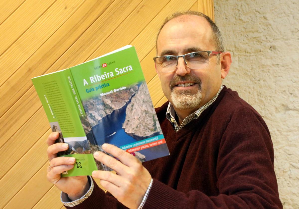 El historiador y peregrino afincado en Padrón Manuel Garrido Rivero