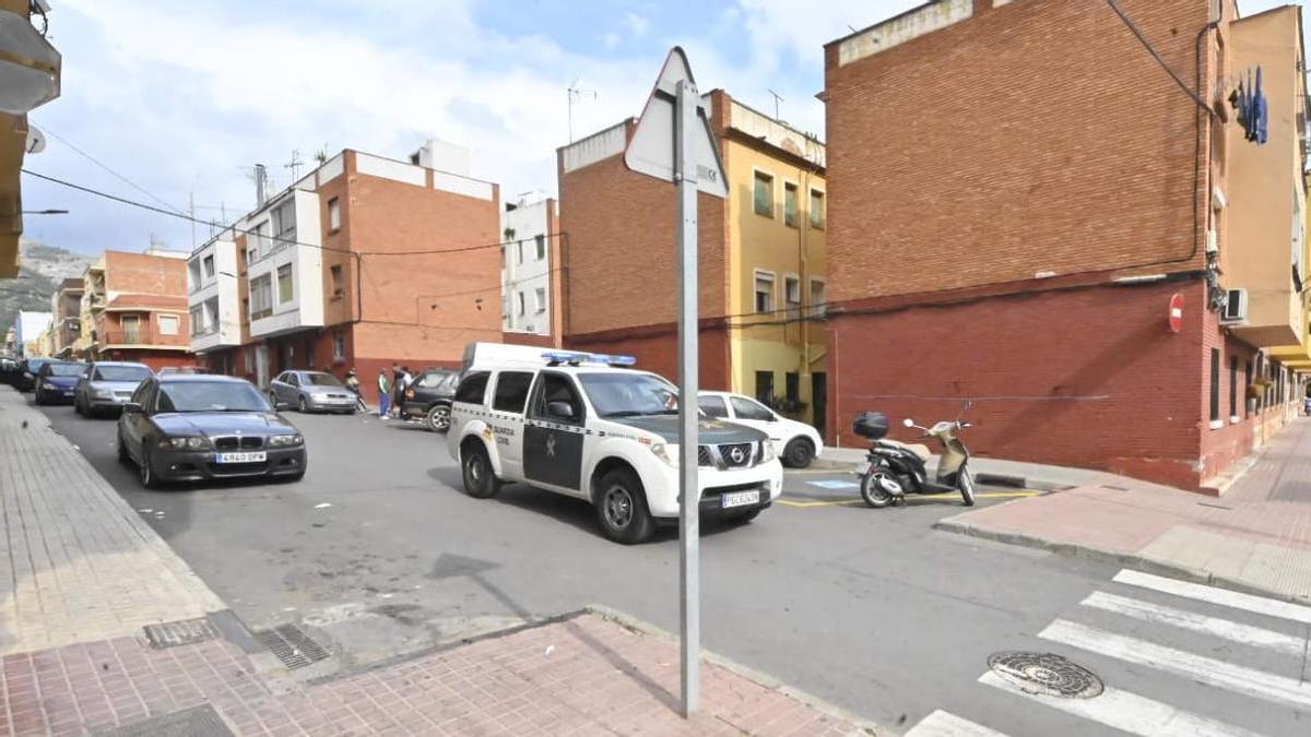 Imagen de la calle del barrio Carbonaire, donde tuvo lugar el tiroteo