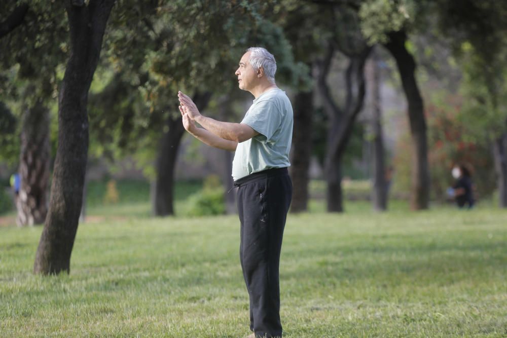 El cauce del río se llena de deportistas