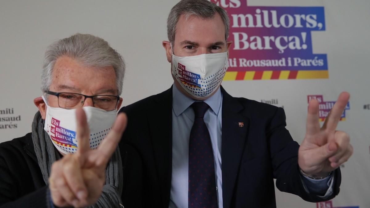 Emili Rousaud se presentó a las elecciones del FC Barcelona