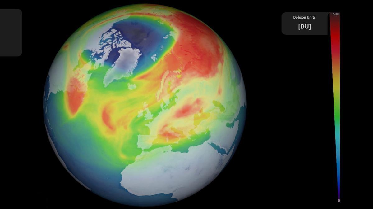 ¿Nuevo agujero en la capa de ozono sobre el Ártico?
