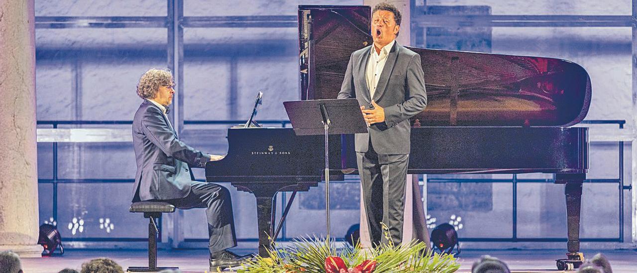 El tenor Piotr Beczala, en un momento del recital del pasado miércoles.