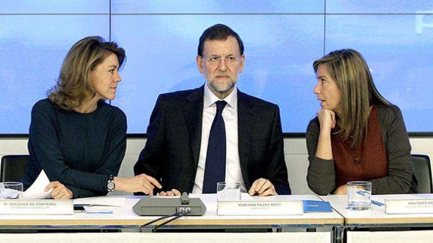 Mariano Rajoy, este lunes en Madrid.