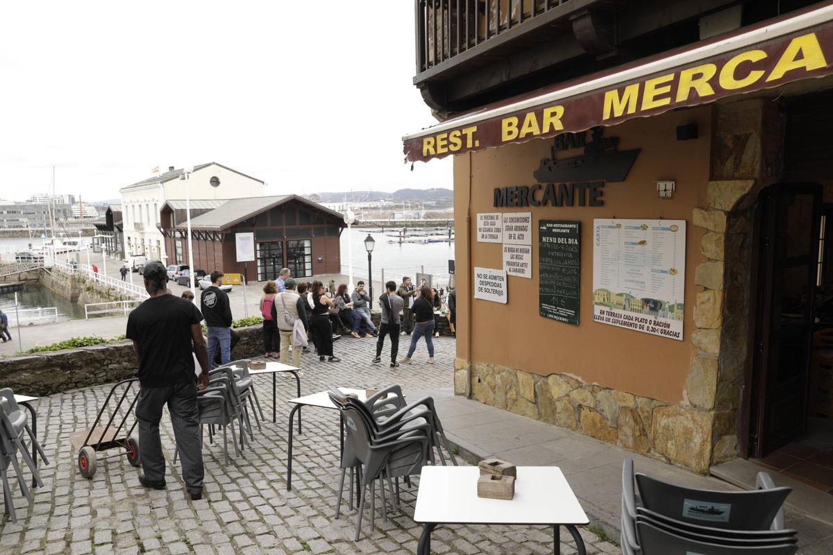 El bar Mercante.