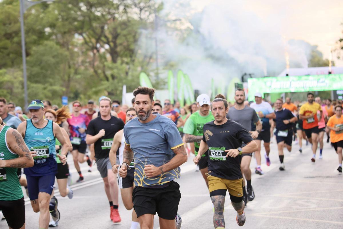 Las mejores imágenes de la carrera Binter Nightrun