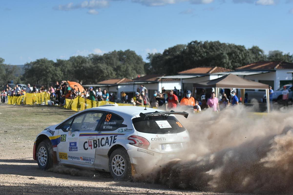 El Rally de tierra de Pozoblanco en imágenes