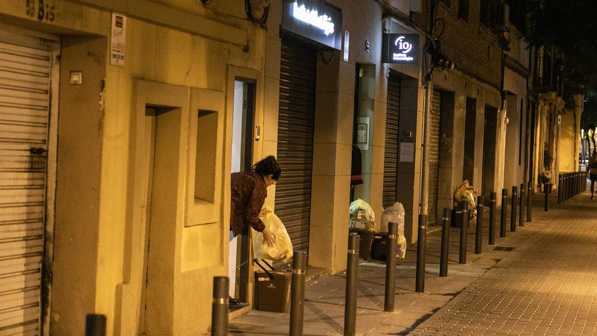 Basura en Sant Andreu