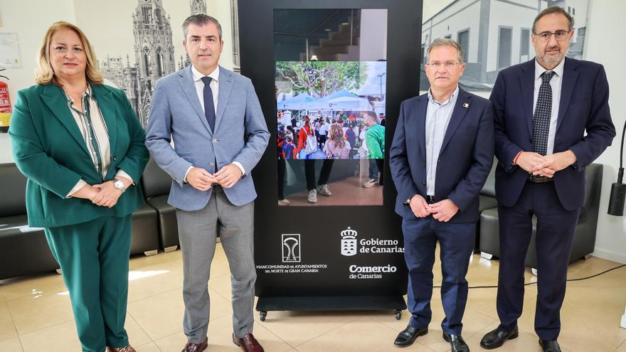 Los alcaldes del Norte de Gran Canaria trasladan al vicepresidente del Gobierno la preocupación por la sequía
