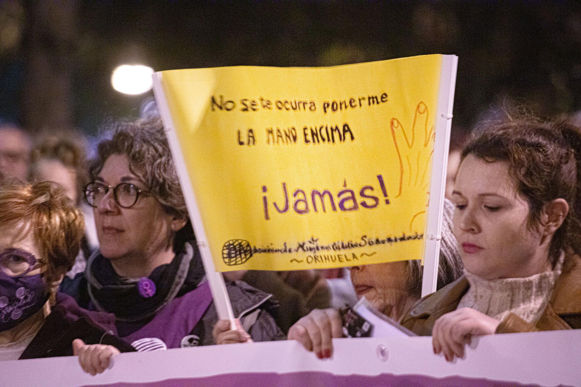 Marcha 25N en Orihuela