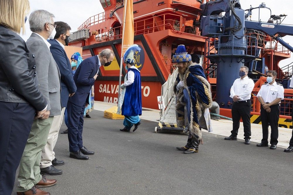 Llegada de los Reyes Magos a Las Palmas de Gran Canaria