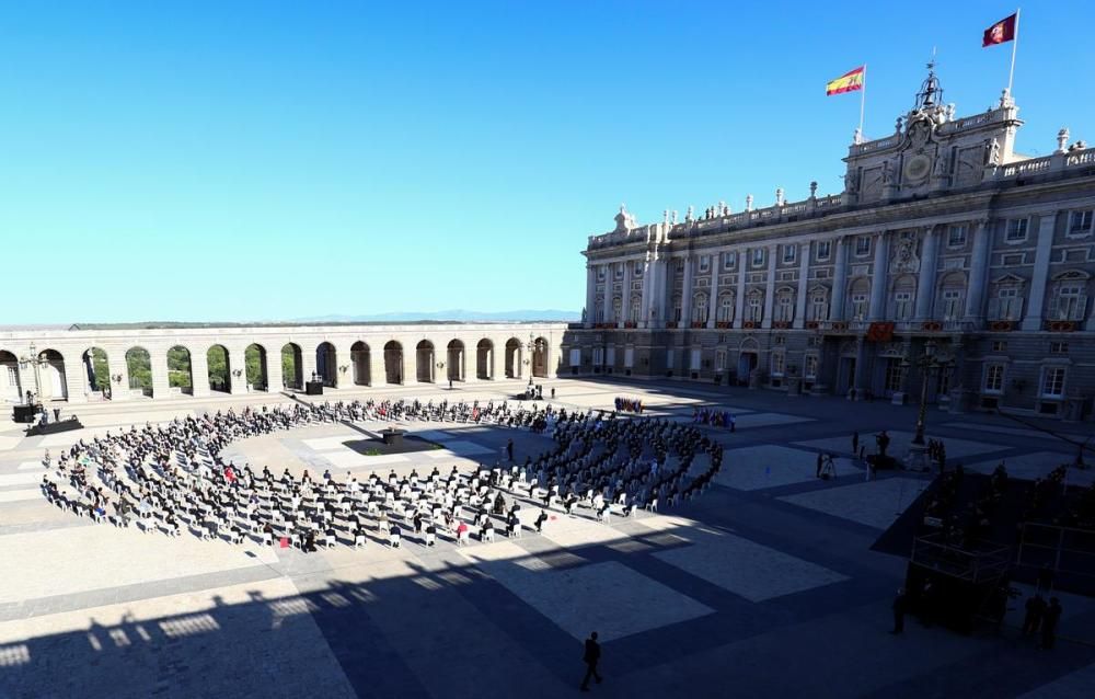 Homenatge de l'estat espanyol a les víctimes de la Covid-19