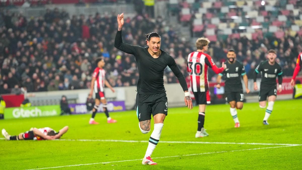 Darwin Núñez 'rescata' al Liverpool