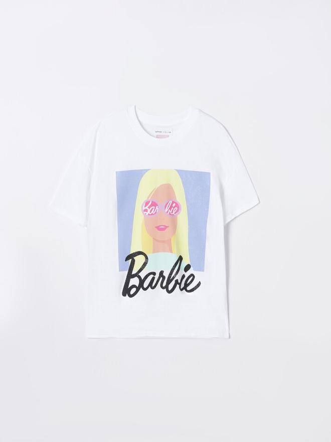 Camiseta con ilustración de Barbie de Lefties