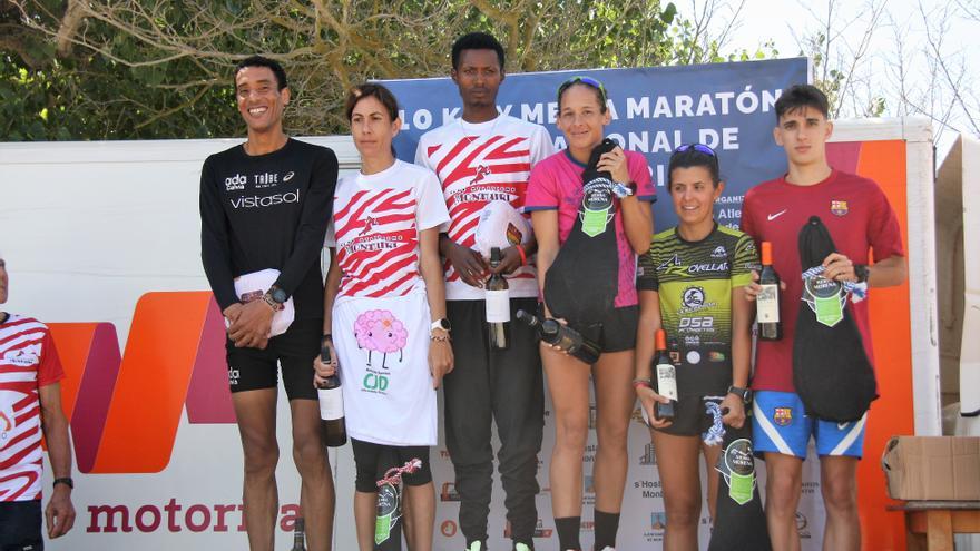 Haile Dejene y María Luz Tesuri ganan la media maratón de Montuïri