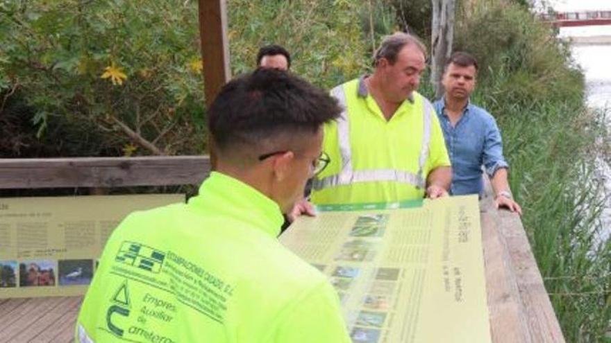 Marbella actualiza sus paneles interpretativos y mejora la señalética de senderos naturales