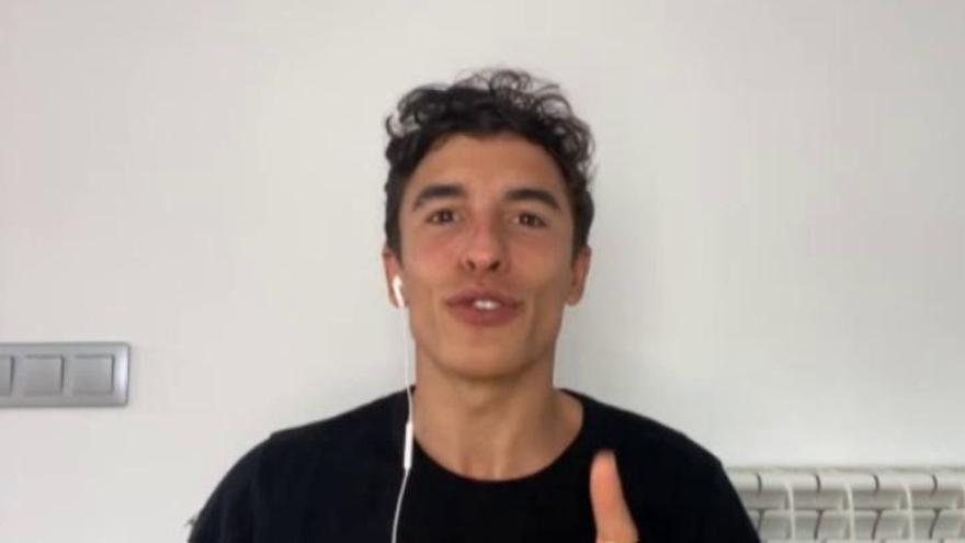 Marc Márquez explica qué hace durante el confinamiento