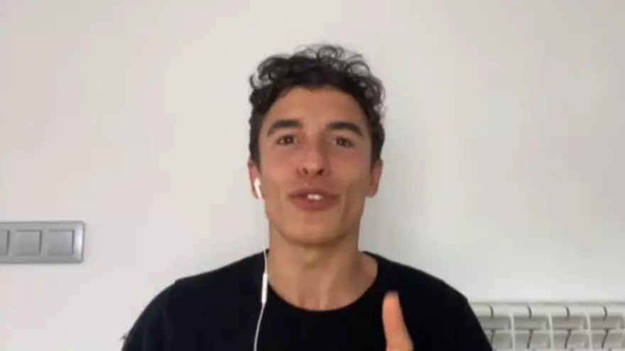 Marc Márquez explica qué hace durante el confinamiento