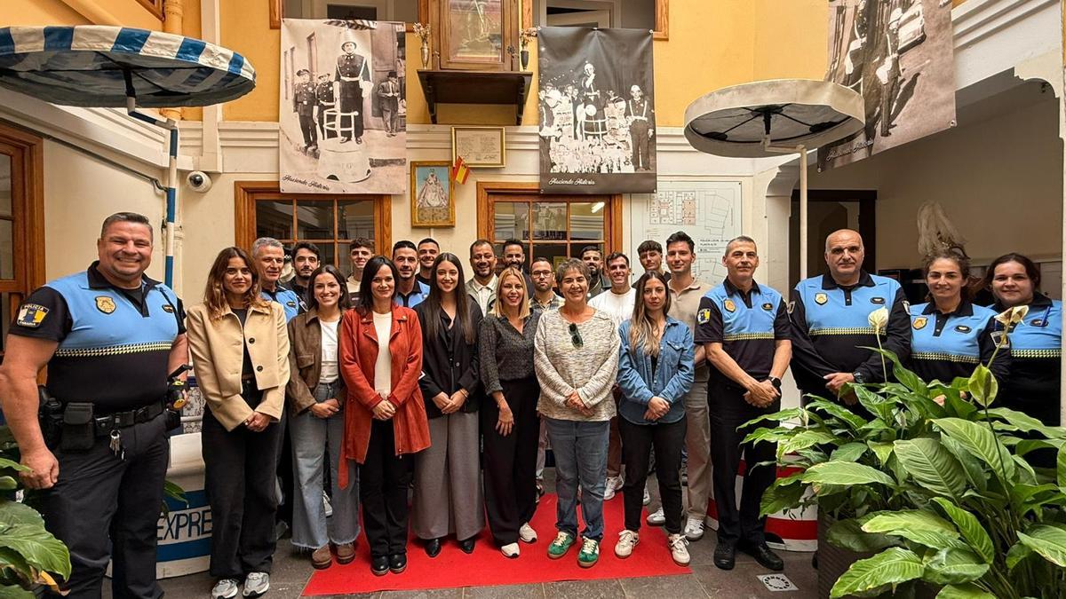 La Policía Local de La Laguna refuerza su plantilla con 16 nuevos agentes en prácticas