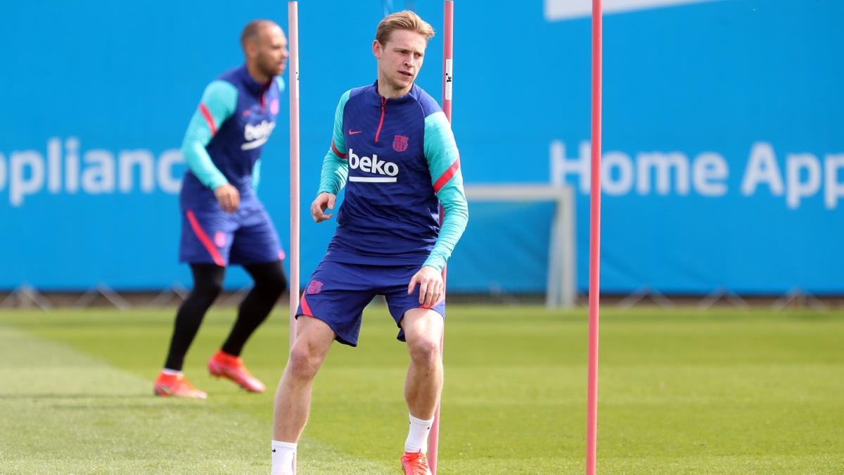 El Barça vuelve a los entrenamientos antes de la final de Copa