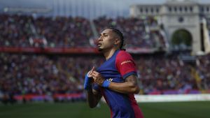 Raphinha: Muy contento de conseguir mi segunda Liga y el año que viene iremos a por todo