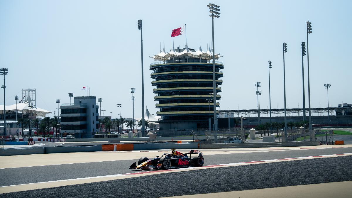 Martí, en acción en el circuito de Sakhir