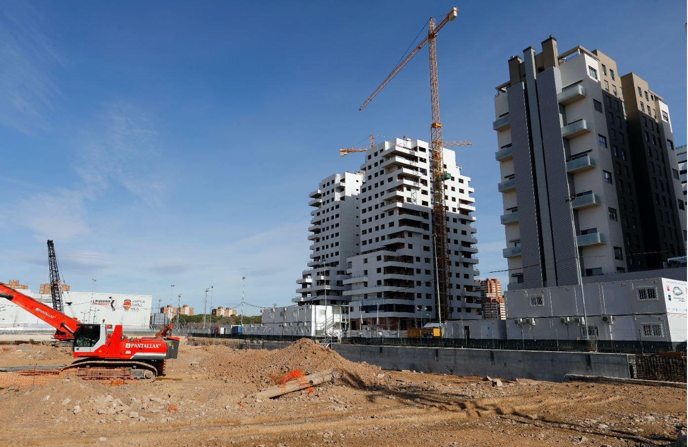 Las obras del Casal España Arena de València