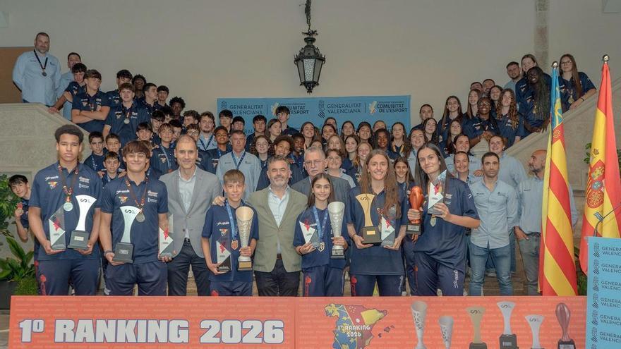 Las Selecciones Autonómicas, recibidas en la Generalitat Valenciana