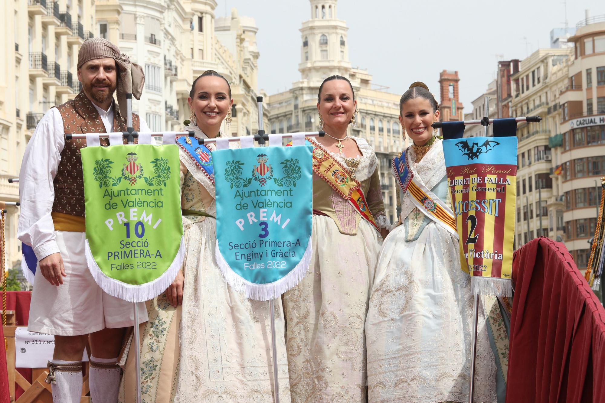 Entrega de los premios de las Fallas 2022 a las comisiones (y IV)q