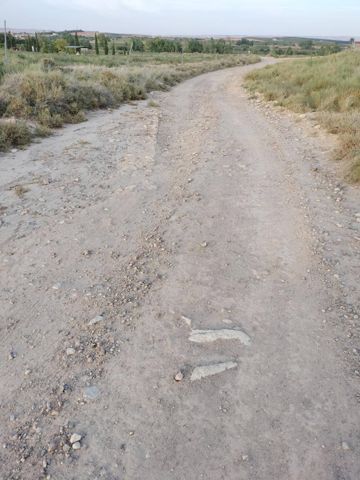 El muro sobre el que se va a realizar la cata arqueológica.