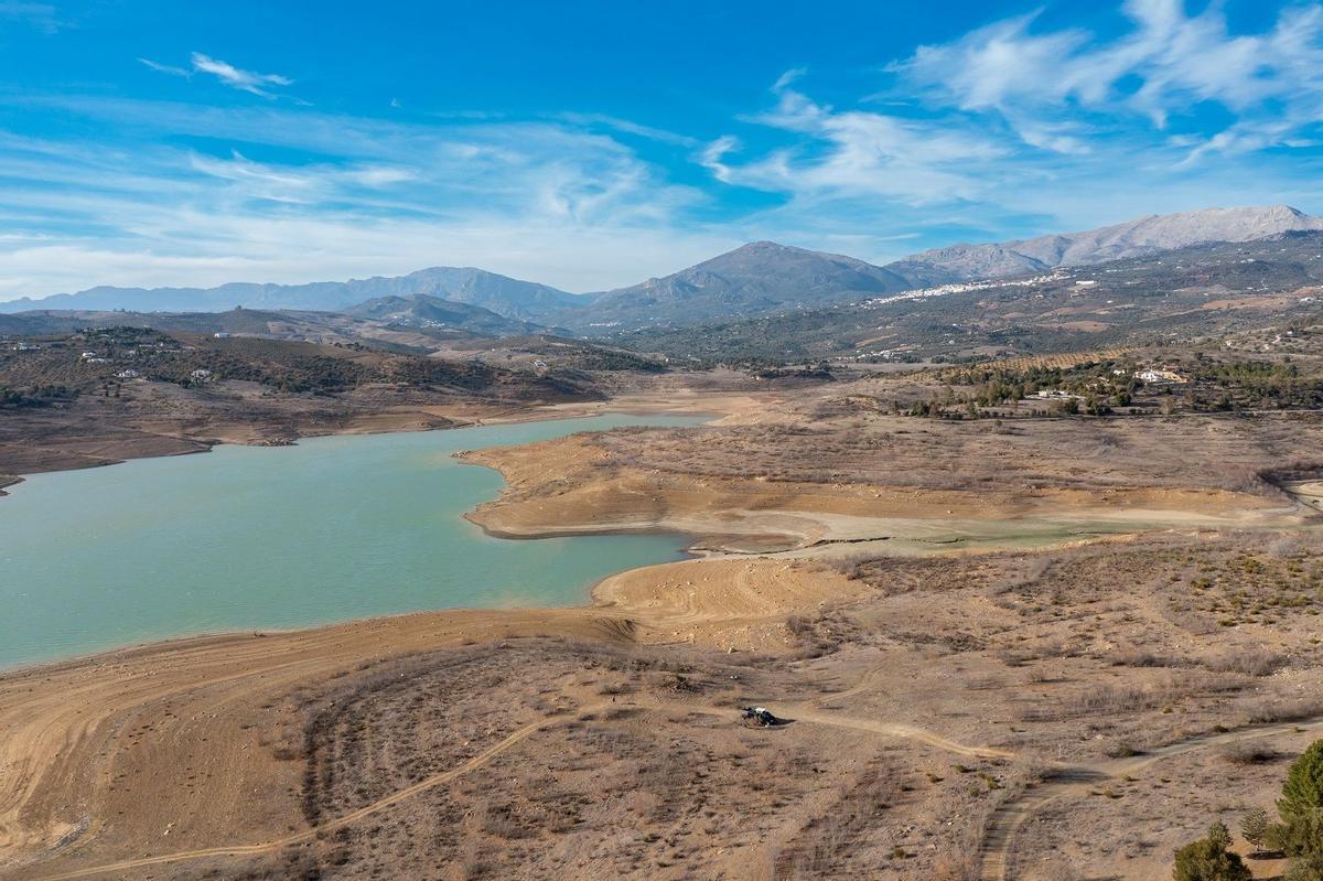 Embalse en Málaga