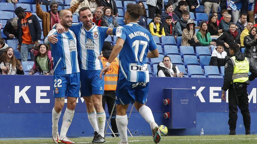 El Espanyol escapa de la zona caliente de la tabla con un triunfo ante el Mallorca