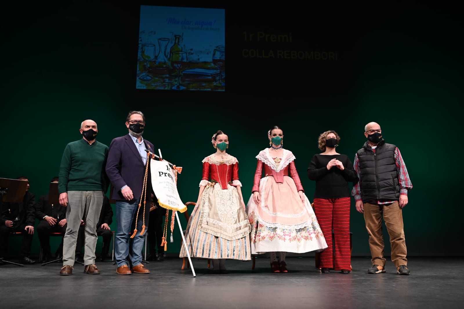 Entrega de premios de llibrets a las collas y gaiatas ganadoras del uso del valenciano