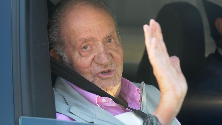 El Rey Juan Carlos I, vuelve a España