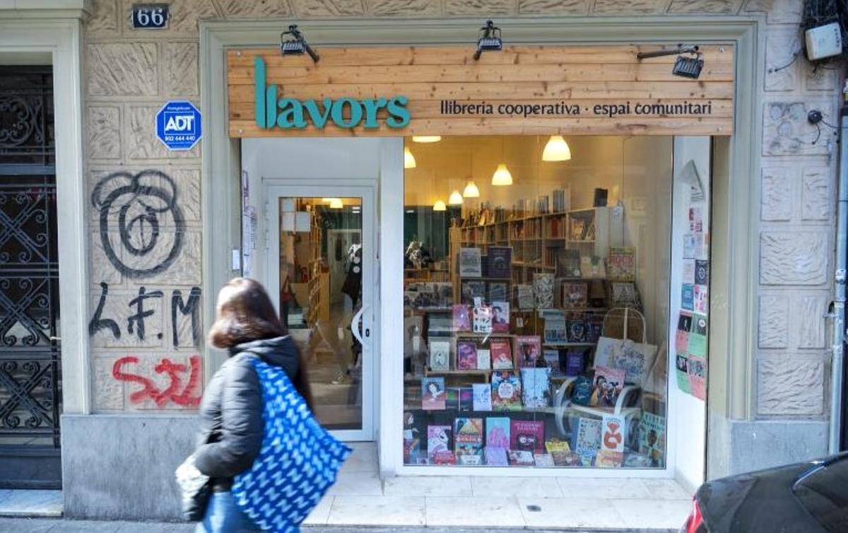 La librería Llavors de L'Hospitalet de Llobregat