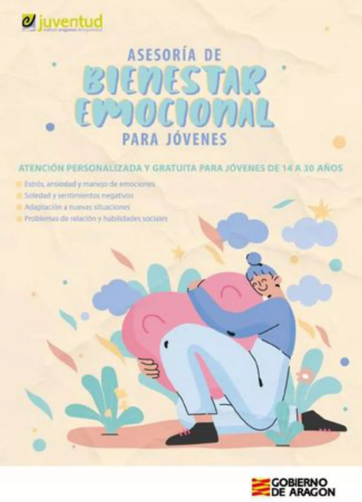 La asesoría de bienestar emocional para jóvenes volverá en septiembre