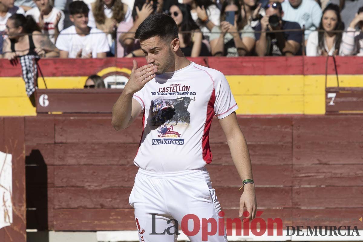 Final del campeonato de España de Recortadores celebrado en Castellón (primeras eliminatorias)