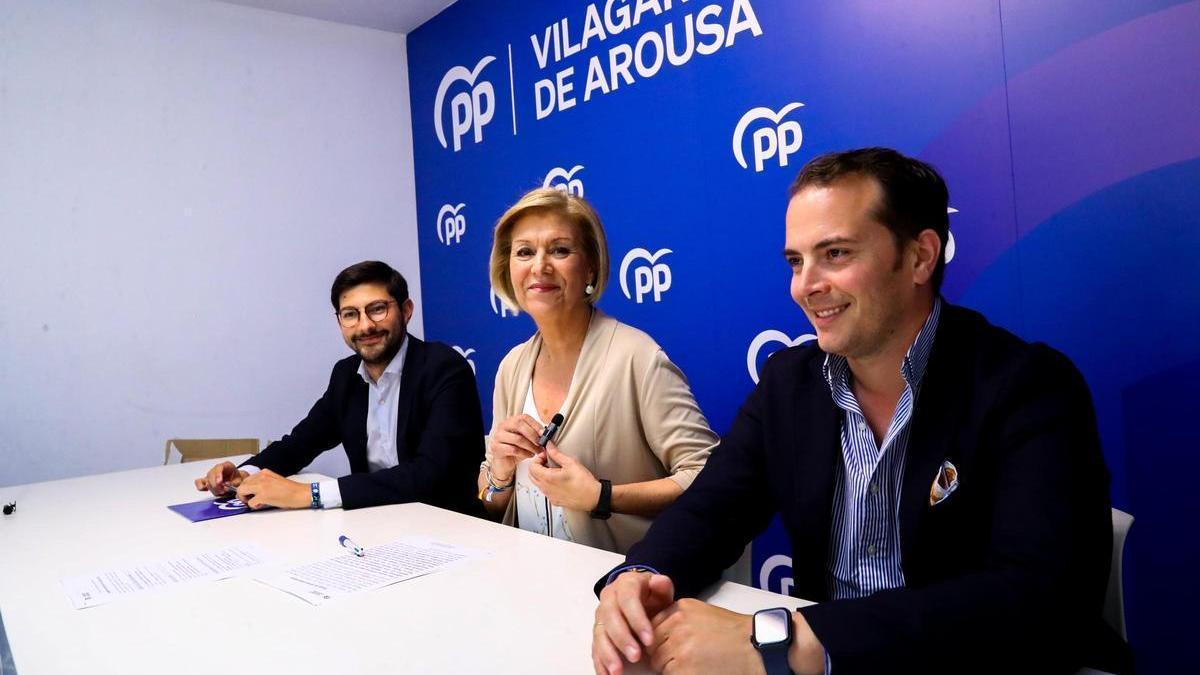 Granja y otros miembros del PP en una imagen de archivo.