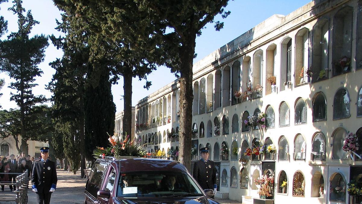 Imagen de archivo del cementerio de Reus