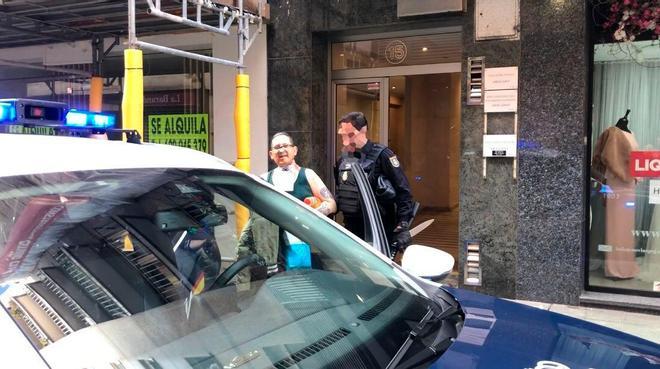 Una pelea entre toxicómanos en un piso del centro de Gijón deja a uno de ellos herido por una puñalada