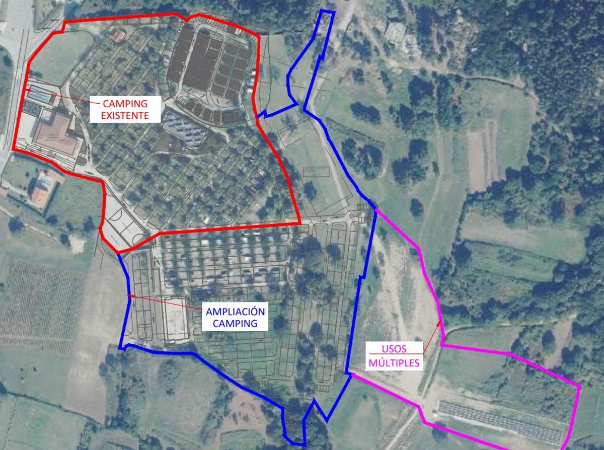 La distribución del terreno.