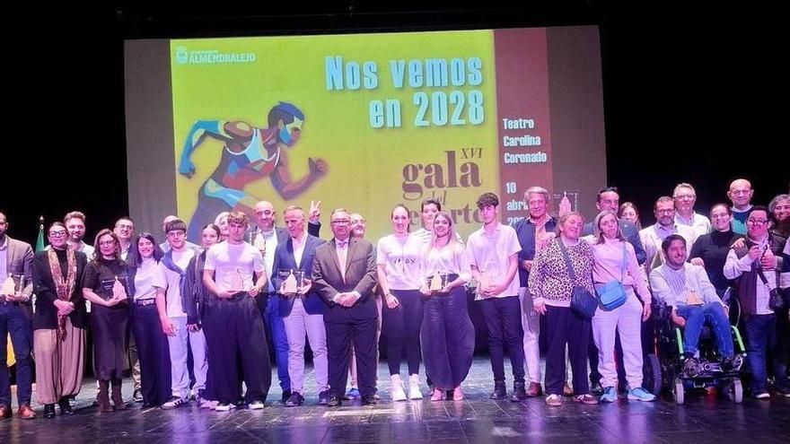 La Gala del Deporte de Almendralejo brilla con nombres de primera categoría