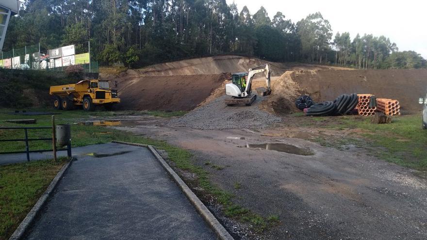 Arrancan los trabajos para la construcción de las pistas de atletismo de A Estrada