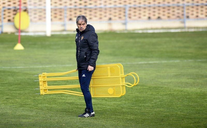 Entrenamiento del Real Zaragoza