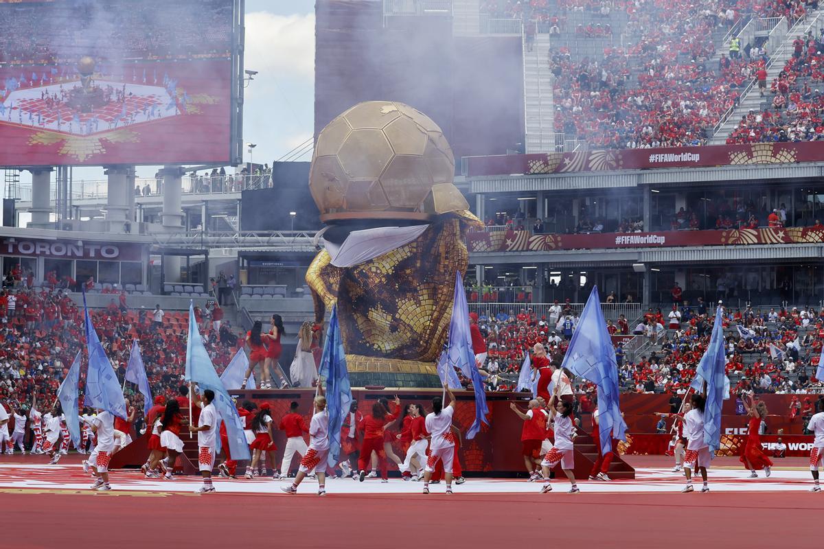 La ceremonia inaugural del Mundial 2026 en Canadá, en imágenes