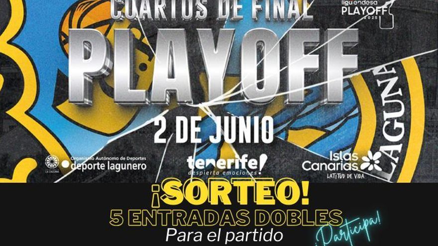 ¡Gana 5 entradas dobles para el partidazo de La Laguna Tenerife este 2 de junio con EL DÍA!