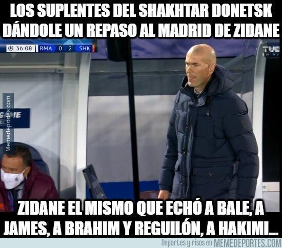 Los mejores memes del Real Madrid - Shakhtar