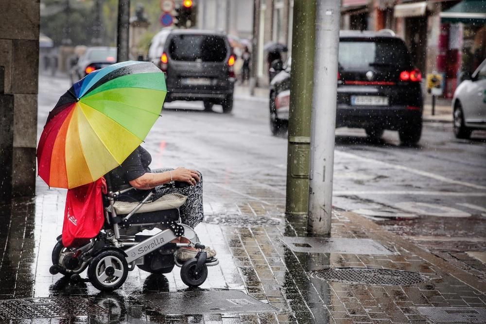 Lluvias en Tenerife