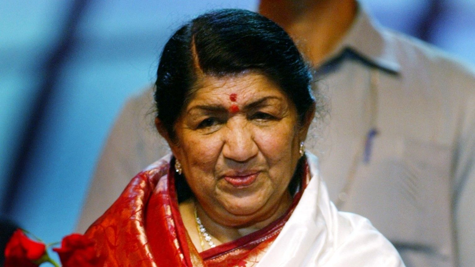 La cantante india Lata Mangeshkar en una imagen de archivo.