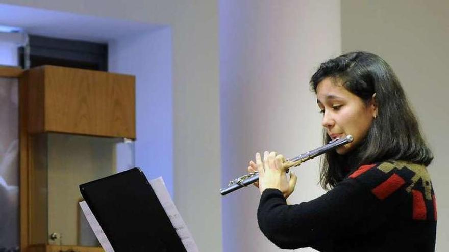 Una audición del Conservatorio de A Estrada. // Bernabé/Cris M.V.